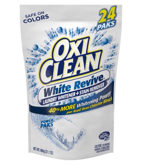 [RDY] [送料無料] オキシクリーン OxiClean アメリカ版 ホワイトリバイブ 漂白 パワーパック24個入り 小分け [楽天海外通販]