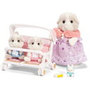 RDY 送料無料 Calico Critters シルバニアファミリー パティ と パデン の ダブルストローラーセット ベビーカー 楽天海外通販