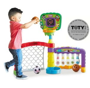 [送料無料] Little Tikes 3in1 スポーツゾーン 運動 サッカー ボーリング バスケットボール 知育玩具 想像力 創造性[楽天海外通販]