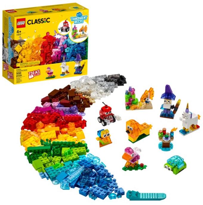 レゴ クラシック [RDY] [送料無料] LEGO レゴ クラシック アイデア パーツ 透明パーツ 入り 11013 ビルディング キット おもちゃ 玩具 知育玩具 組み立て 男の子 女の子 ジュニア 子供 キッズ 大人 おうち時間 ブ