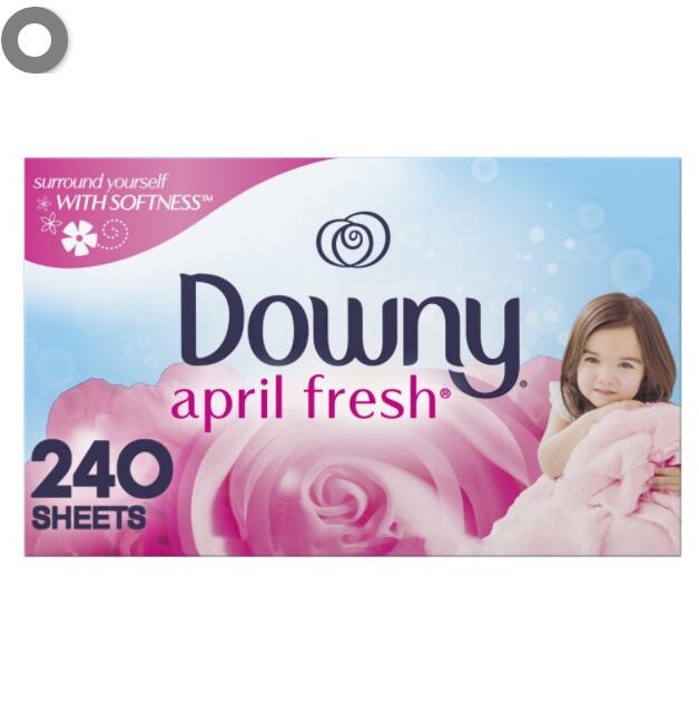 [RDY] [送料無料] ダウニー 柔軟剤 ドライシート エイプリル フレッシュ 240枚入り Downy Fabric Softener Dryer Sheets April Fresh 海外 乾燥機 いい匂い 爽やか フレッシュな 香り 柔らかく仕上げ 静電気