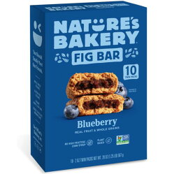 [RDY] [送料無料] ネイチャーズベーカリー 全粒小麦 ブルーベリー フィグ バー 10 ツイン パック 567g Nature's Bakery Blueberry Fig Bars イチジク 乳製品 不使用 植物由来 ビーガン ヴィーガン ヘルシー