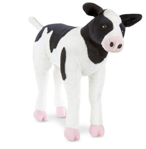 [RDY] [送料無料] メリッサ & ダグ 子牛 本物そっくり ぬいぐるみ Melissa & Doug Calf Lifelike Stuffed Animal 男の子 女の子 抱き枕 おもちゃ インテリア ディスプレイ 動物 アニマル 大きい ビッグ サ