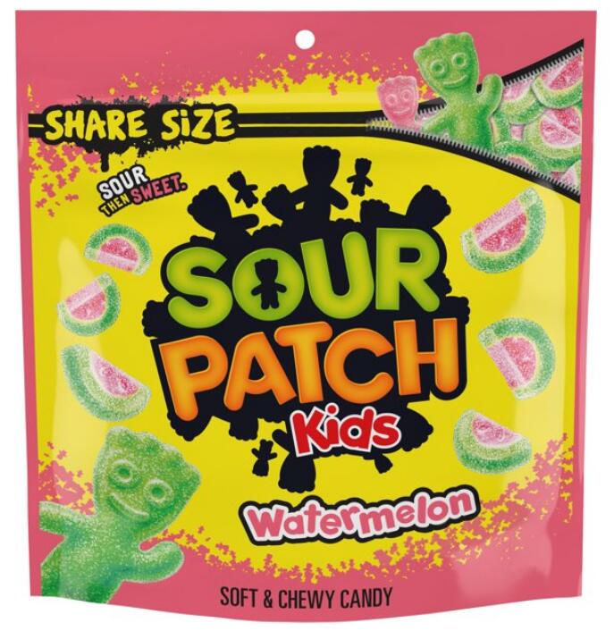 [RDY] [送料無料] サワー パッチ キッズ ウォーターメロン ソフト＆チューイ 340g シェア サイズ SOUR PATCH KIDS Watermelon Soft &amp; Chewy Candy 海外 お菓子 おやつ キャンディ グミ 甘酸っぱい スイカ