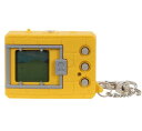 送料無料 バンダイ オリジナル デジタルモンスター デジヴァイス バーチャル ペット モンスター イエロー Bandai Original Digimon Digivice Virtual Pet Monster 持ち運び便利 外出 携帯ゲーム 手の