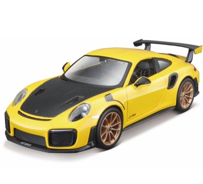  Maisto マイスト 1/24 ポルシェ 911 GT2 RS ホイール 2色 付き カスタマイズ 可能 合計 42ピース 乗り物 車 ダイキャスト製 ボディ ミニカー トイカー インテリア ディスプレイ ごっ