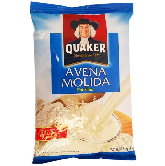 [送料無料][310g x 20袋] Quaker グラウンド オーツ アベナ・モリダ クエーカー オートミール オーツ麦 パウダー 粉 簡単 手軽 朝食 朝ごはん 牛乳とご一緒に 朝の一杯 栄養たっぷりの簡単ドリンク [楽天海外通販]