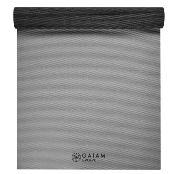 [RDY] [送料無料] ガイアム リバーシブル ヨガマット グラナイト 5mm Evolve by Gaiam Reversible Yoga Mat Granite 滑り止め 軽量 筋トレ ホーム トレーニング ストレッチ エクササイズ ピラティス ヨガ マ