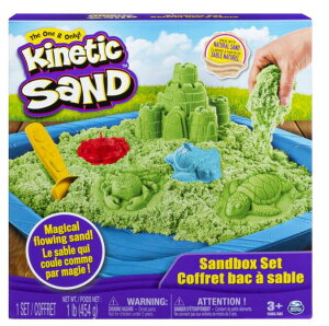 [送料無料][Kinetic Sand キネティックサンド] サンドボックスセット 3歳以上の子供向け キッズ おもちゃ 玩具 砂 カラフル 知育玩具 室内用砂遊び おもちゃ砂 キネティックサンドビルド 砂 砂遊び おうち時間 赤ちゃん砂[楽天海外通販]