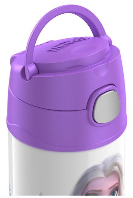 [送料無料][Thermos サーモス] FUNtainer 12oz ストローボトル アナと雪の女王2 水筒 保冷 355ml ステンレス ストロー ワンタッチ ディズニー アナ雪 エルサ アナ Disney FROZEN かわいい キッズ こども 幼児 小学生 幼稚園 保育園 キャラクター グッズ[楽天海外通販]