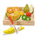 [送料無料] Melissa &amp; Doug Cutting Fruit Set - Wooden Play Food Kitchen Accessory [楽天海外通販] | Melissa &amp; Doug Cutting Fruit Set - Wooden Play Food Kitchen Accessory