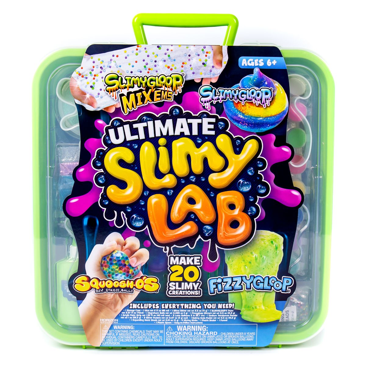[RDY] [送料無料] SLIMYGLOOP 究極のスライミー・ラボラトリー 4イン1のスライミー・アクティビティ [楽天海外通販] | SLIMYGLOOP Ultimate Slimy Laboratory, 4-in-1 Slimy Activities