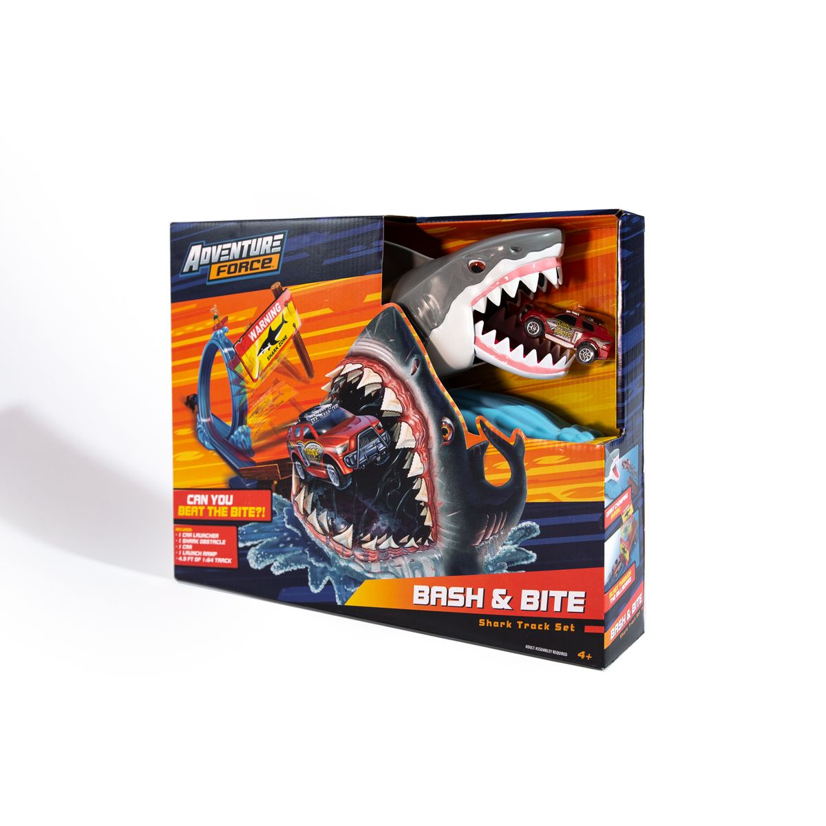 [RDY] [送料無料] Adventure Force Bash &amp; Bite Motorized Shark Track Playset, Childrenes 4+ Japanese [楽天海外通販] | Adventure Force Bash &amp; Bite Motorized Shark Track Playset, Children Ages 4+