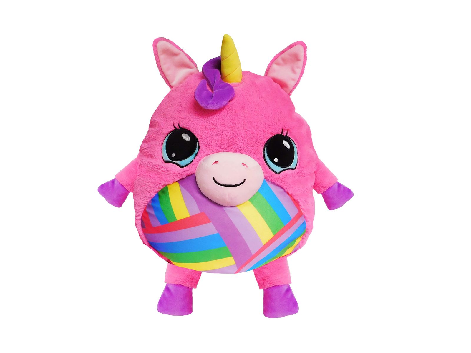 [RDY] [送料無料] Mushabelly Plush Grumbles Hot Pink Unicorn - Large 15". [楽天海外通販] | Mushabelly Plush Grumbles Hot Pink Unicorn - Large 15"