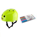 [送料無料] Wipeout Dry Erase Kids Helmet for Bike, Skate, and Scooter, Neon Zest, Ages 5+ [楽天海外通販] | Wipeout Dry Erase Kids Helmet for Bike, Skate, and Scooter, Neon Zest, Ages 5+