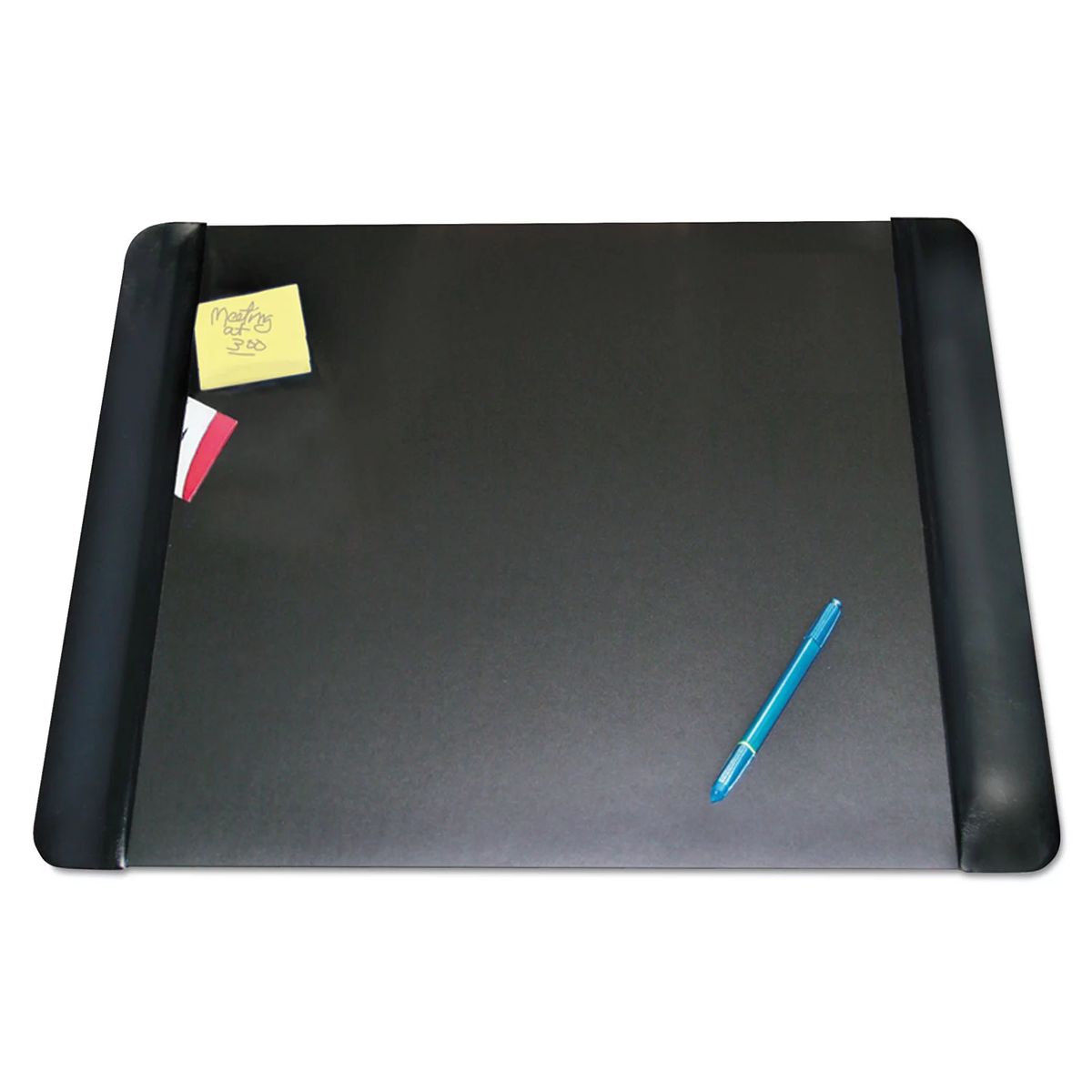 楽天Walmart 楽天市場店[RDY] [送料無料] Artistic Executive Desk Pad with Leather-Like Side Panel, 24 x 19, Black [楽天海外通販] | Artistic Executive Desk Pad with Leather-Like Side Panels, 24 x 19, Black