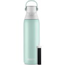 | Brita 's Premium Filtering stainless steel bottle holds 20 oz of water, and is designed with a Brita filter that fits the straw that makes water taste great and keeps water cold for 24 hours Get great tasting water without the waste; by switching to Brita , you can save money and replace 1,800 single-use plastic water bottles* a year この20oz Brita water bottle is made from durable, double wall insulated stainless steel to keep water cold; this sleek, leak proof design is friendly; Height 10.5インチ、直径3インチ、重さ1ポンド このフィルターは、一口飲むごとに塩素（味と臭い）などを減らします。 Brita ウォーターボトルの交換用フィルターと互換性があります。 新鮮な味の水を得るためには、 Brita ウォーターボトルのフィルターは、40ガロンまたは約2カ月ごとに交換する必要があります。 *16.9オンス・ウォーターボトル | ※商品の仕様やパッケージは予告なく変更になる場合がございます。 ※化粧箱に破損があっても内容品に問題が無い場合は返品・交換を承ることはできません。 【重要】注意事項（ご購入前に必ずお読みください。） ・当店でご購入された商品は、原則として、「個人輸入」としての取り扱いになり、全てアメリカのカリフォルニア州からお客様のもとへ 直送されます。 ・個人輸入される商品は、全てご注文者自身の「個人使用・個人消費」が前提となりますので、ご注文された商品を第三者へ譲渡・転売することは法律で禁止されております。 ・通関時に関税・輸入消費税が発生した場合は当店が負担いたします。お客様にお支払いいただく関税・輸入消費税はございません。 ・前払いの場合はご入金日から、それ以外の場合はご注文日から7日以内に国際発送、17日以内にお届け予定です。商品の在庫状況やアメリカ国内での配送状況、通関の状況等によって、商品のお届けまでに17日以上かかる場合がございます。 ・住所不明・長期不在・受取拒否などお客様のご都合で商品を受け取りされず、配送会社のセンターへ商品が返送された場合、当店が定める期日までにお客様から配送会社へ再配達のご連絡をして頂けない場合はご注文をキャンセルさせて頂きます。その場合でもアメリカからの商品の発送費用や返送費用などは請求させて頂きます。 ＊色がある商品の場合、モニターの発色の具合によって実際のものと色が異なって見える場合がございます | Brita's Premium Filtering stainless steel bottle holds 20 oz of water, and is designed with a Brita filter that fits in the straw that makes water taste great and keeps water cold for 24 hours Get great tasting water without the waste; by switching to Brita, you can save money and replace 1,800 single-use plastic water bottles* a year This 20oz Brita water bottle is made from durable, double wall insulated stainless steel to keep water cold; this sleek, leak proof design is cup holder friendly; Height 10.5"; Diameter 3"; Weight 1 pound The filter reduces chlorine (taste and odor) and more with every sip; compatible with Brita water bottle replacement filters For the freshest-tasting water, the Brita water bottle filter should be replaced after 40 gallons or approximately every two months; *16.9 oz water bottle