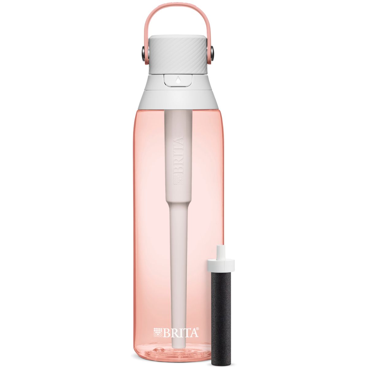 RDY 送料無料 Brita 26oz プレミアムウォーターボトル フィルター付き BPAフリー ブラッシュピンク 楽天海外通販 Brita 26oz Premium Water Bottle with Filter, BPA Free, Blush Pink