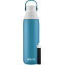 送料無料 Brita 20oz Premium Double Wall Stainless Steel Water Bottle with Filter, Blue Jay 楽天海外通販 Brita 20oz Premium Double Wall Stainless Steel Water Bottle with Filter, Blue Jay