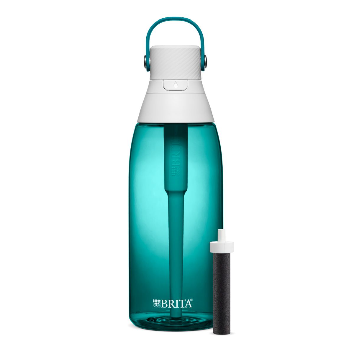 [RDY] [送料無料] Brita 36oz プレミアムウォーターボトル フィルター付き BPAフリー シーグラス [楽天海外通販] | Brita 36oz Premium Water Bottle with Filter, BPA Free, Sea Glass