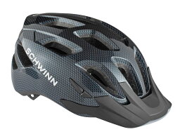 [送料無料] Schwinn Outlook Adult Helmet, age 14+, black carbon, adjustable dial fit [楽天海外通販] | Schwinn Outlook Adult Helmet, ages 14+, black carbon, adjustable dial fit