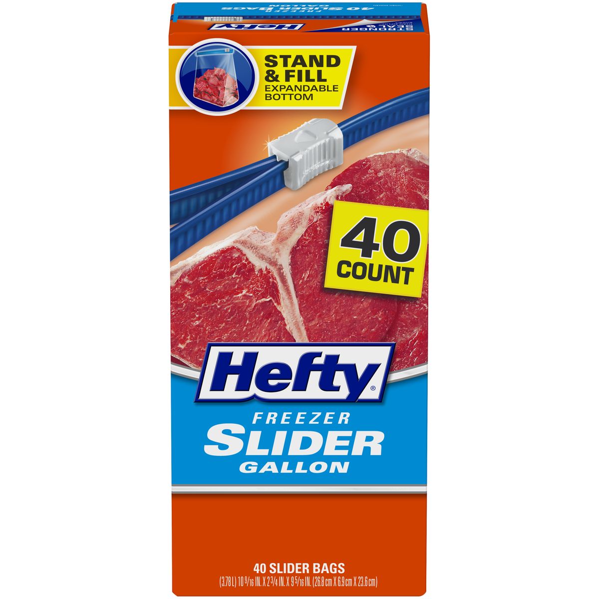 [RDY] [送料無料] Hefty Slider Bags Freezer Gallon 40ct [楽天海外通販] | Hefty Slider Bags Freeze..