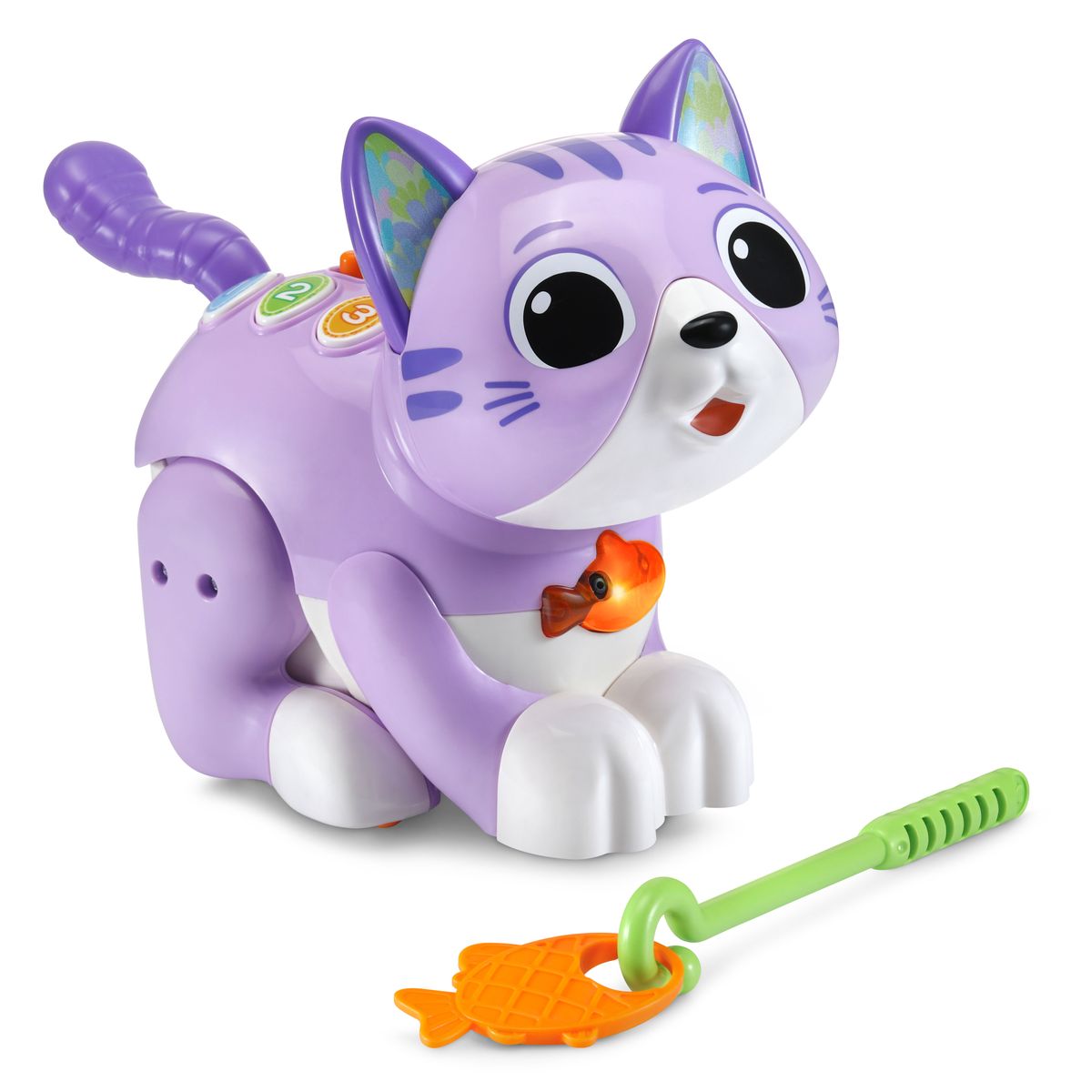 [RDY] [送料無料] VTech Purr and Play Zippy Kitty Robotic Pet with Wand [楽天海外通販] | VTech Purr and Play Zippy Kitty Robotic Pet With Wand