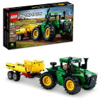 [RDY] [送料無料] LEGO Technic John Deere 9620R 4WD Tractor 42136 Model Building Kit; A Project designed for Kids Who Love Tractor Toy; Complete with Tipping Trailer; For Ages 8+ 390 pieces [楽天海外通販] | LEGO Technic John Deere 9620R 4WD Trac