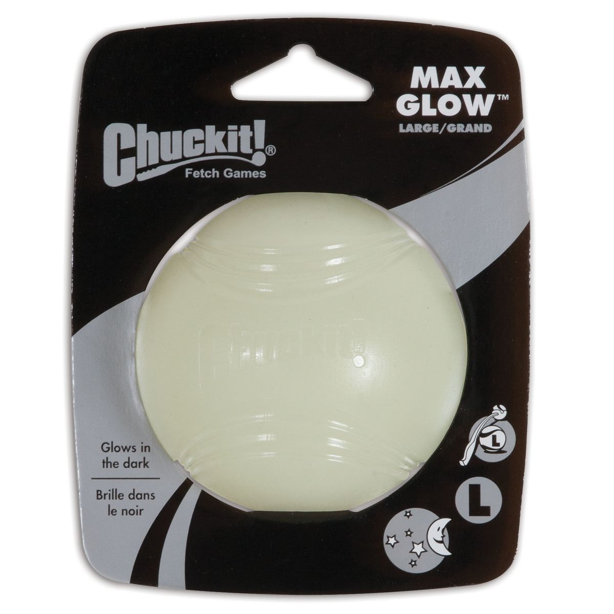 楽天Walmart 楽天市場店[RDY] [送料無料] Chuckit! マックスグローインザダークドッグボールトイ ラージ [楽天海外通販] | Chuckit! Max Glow in the Dark Dog Ball Toy, Large