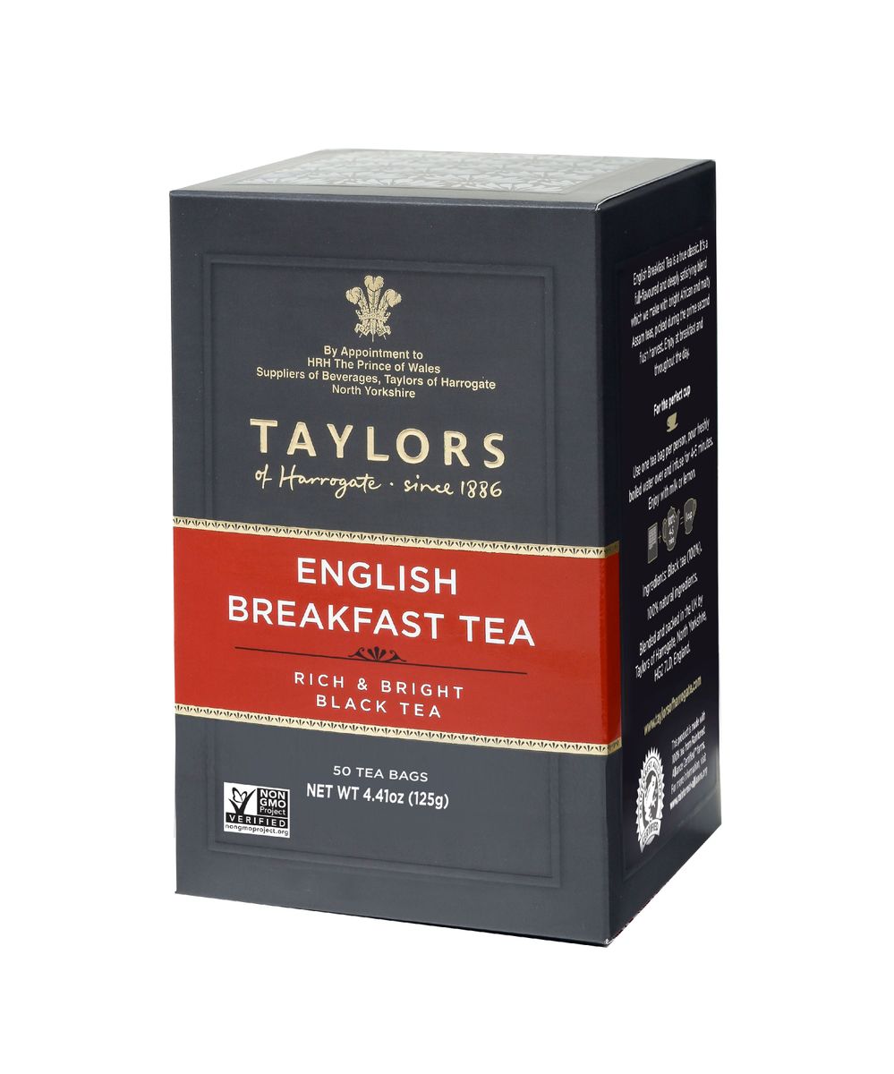 楽天Walmart 楽天市場店[RDY] [送料無料] Taylors of Harrogate イングリッシュ ブレックファスト ティー ティーバッグ50袋 [楽天海外通販] | Taylors of Harrogate English Breakfast Tea, 50 Teabags