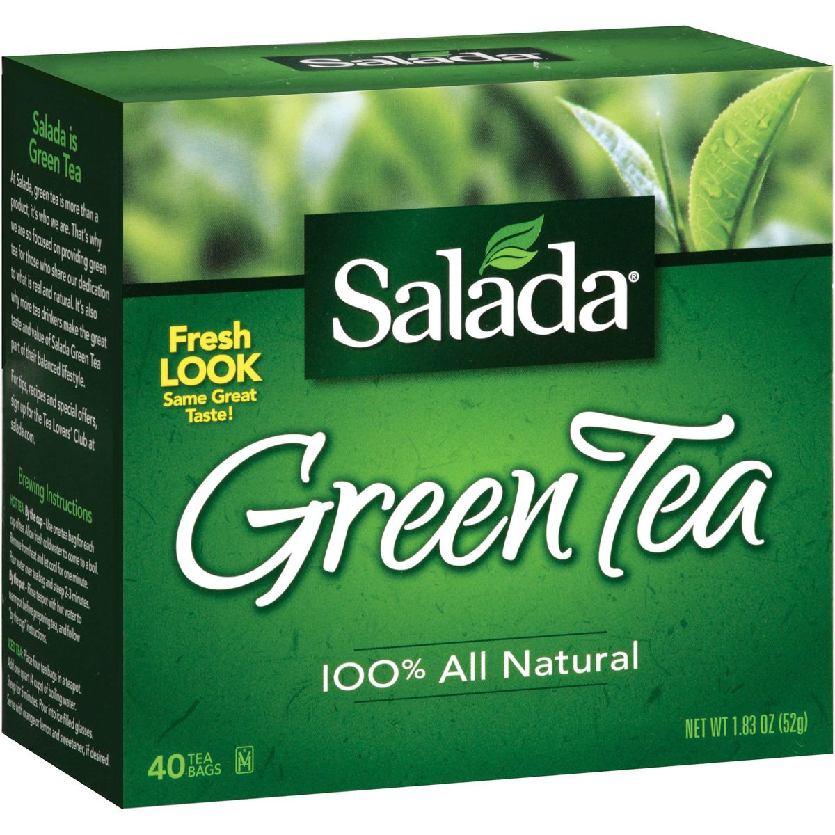 [送料無料] Salada 100%緑茶 40個入り 6個入り [楽天海外通販] | Salada 100% Green Tea, 40ct Pack of 6