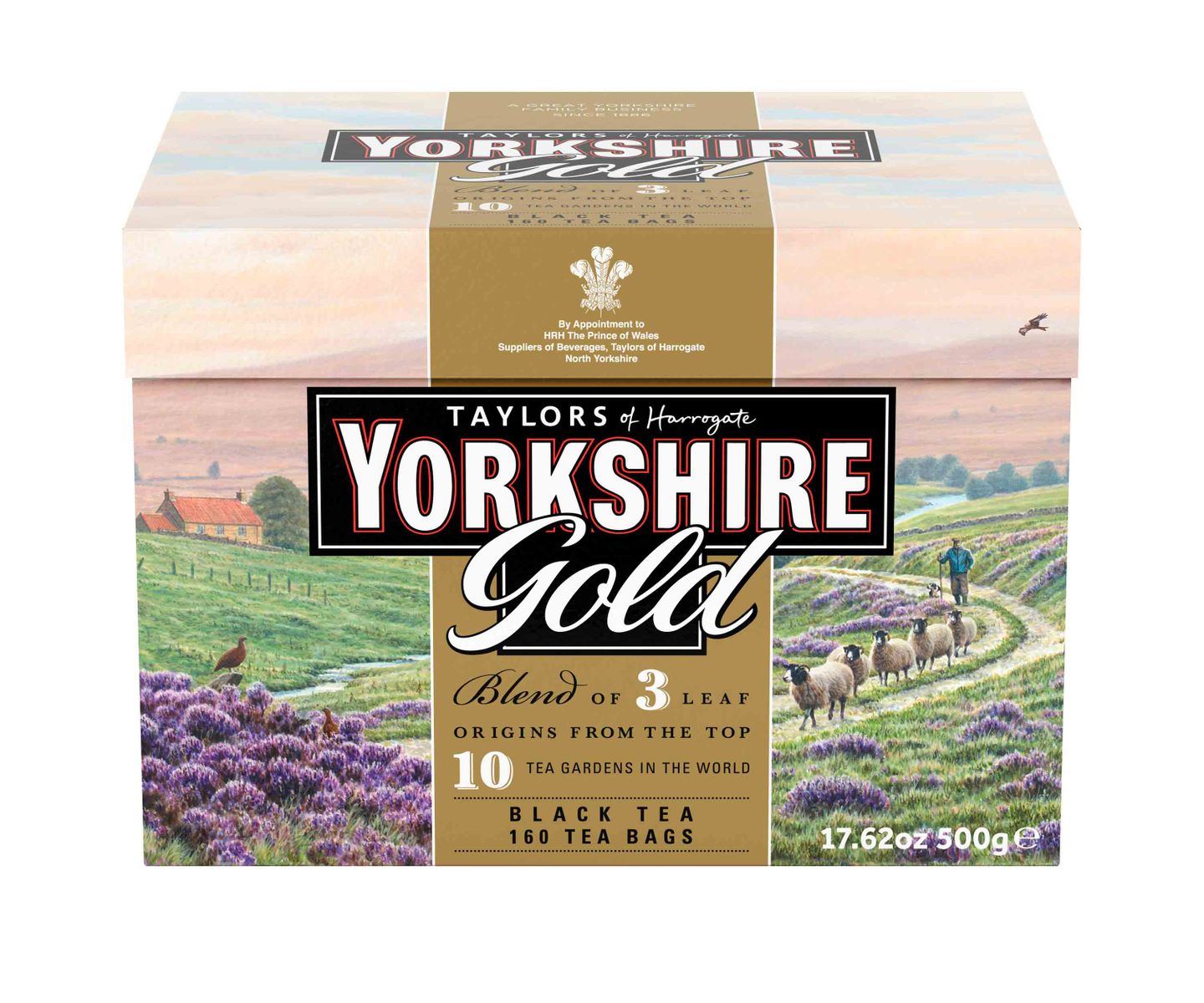  Taylors of Harrogate ヨークシャー ゴールドティー ティーバッグ 160個入り  | Taylors of Harrogate Yorkshire Gold Black Tea, Tea Bags, 160 Ct