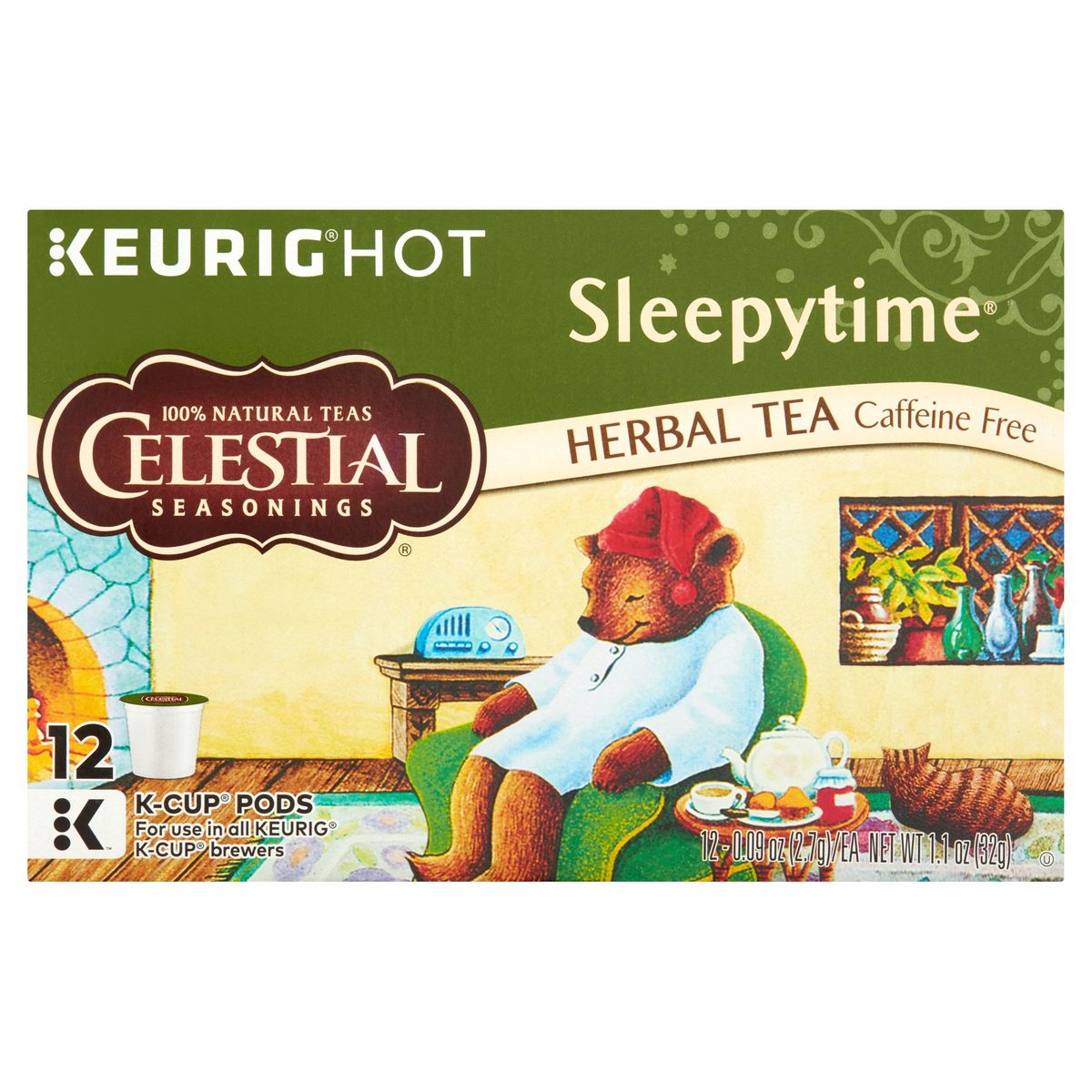 楽天Walmart 楽天市場店[送料無料] Celestial Seasonings ティーカップ スリーピータイム Hrbl、12個入り（6個入り） [楽天海外通販] | Celestial Seasonings Tea Kcup Sleepy Time Hrbl,12 Pc （Pack Of 6）