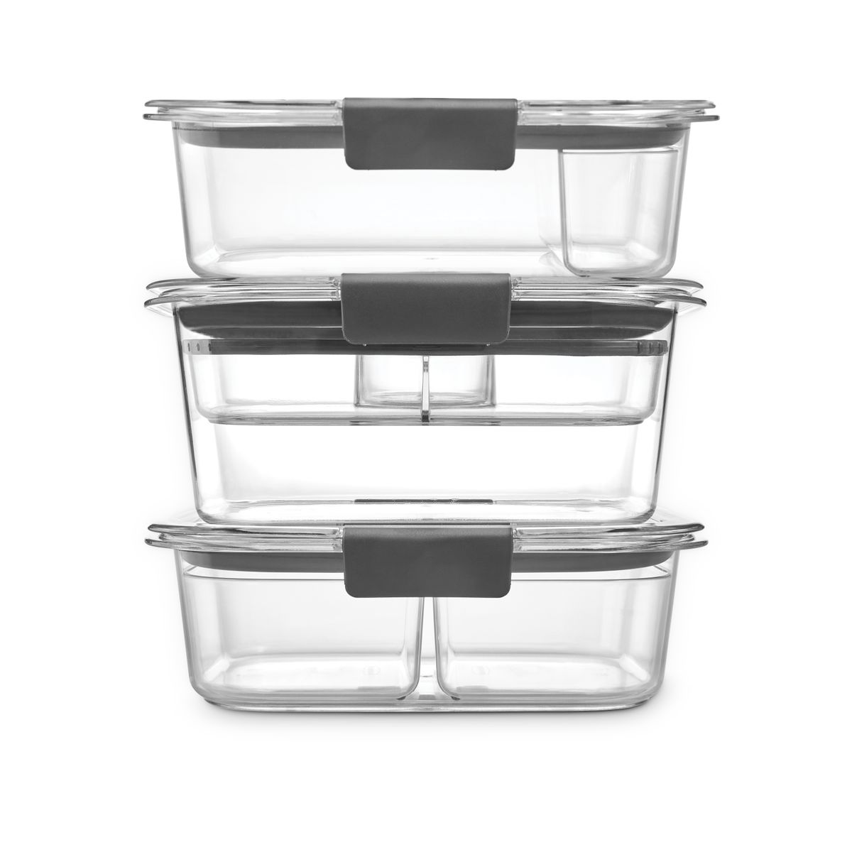 [RDY] [送料無料] Rubbermaid Brilliance Food Storage Containers, 12 Piece Sandwich and Salad Lunch Kit, Leak-Proof, BPA Free, Clear Tritan Plastic. [楽天海外通販] | Rubbermaid Brilliance Food Storage Containers, 12 Piece Sandwich and Salad Lunch