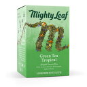 PRODUCT DESCRIPTION 名称Mighty Leaf Tea Green Tea Tropical, Green Tea, 15 Tea Bags 原材料名緑茶葉、パイナップルビッツ、ナチュラルフレーバー、サフラワー、コーンフラワー 注意事項アレルギー情報：リンゴ商品のパッケージは予告なく変更になる場合がございます。アメリカからの輸送中の衝撃や気圧の関係で箱や袋にへこみや破損、内容品に割れや欠けが発生する場合もございます。また、チョコレートを使用している製品は溶けて形状が変わる可能性もございます。予めご理解いただいた上でご購入ください。なお、これらの理由による返品、交換はお受けできませんので、予めご了承ください。 内容量37.5g 賞味期限商品ラベルを参照 保存方法直射日光、高温多湿を避け、開封後はお早めにお召し上がりください 原産国商品ラベルを参照 輸入者個人輸入商品のため購入者の方が輸入者となります