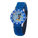 [] Disney ~bL[}EX {[CYXeX^CeB[`[EHb` 1{g [yVCOʔ] | Disney Mickey Mouse Boys' Stainless Steel Time Teacher Watch, 1-Pack