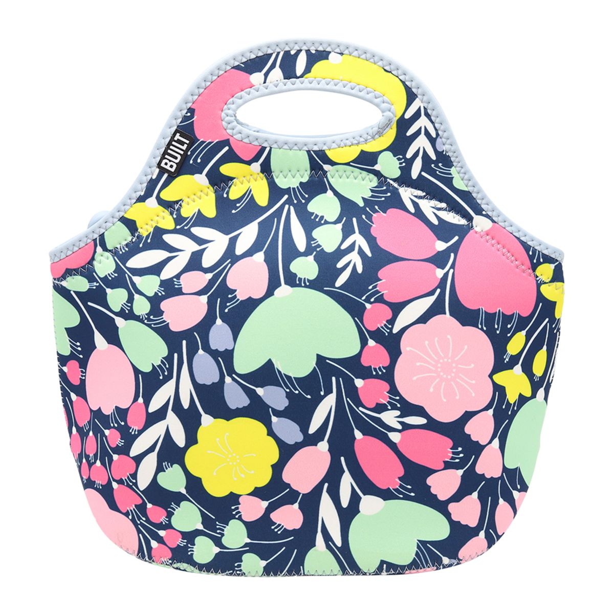 [RDY] [送料無料] BUILT グルメ・トゥ・ゴー ネオプレンランチバッグ ファンフローラル Gourmet to Go Neoprene Lunch Bag, Fun Floral [楽天海外通販] | Built Gourmet to Go Neoprene Lunch Bag in Fun Floral