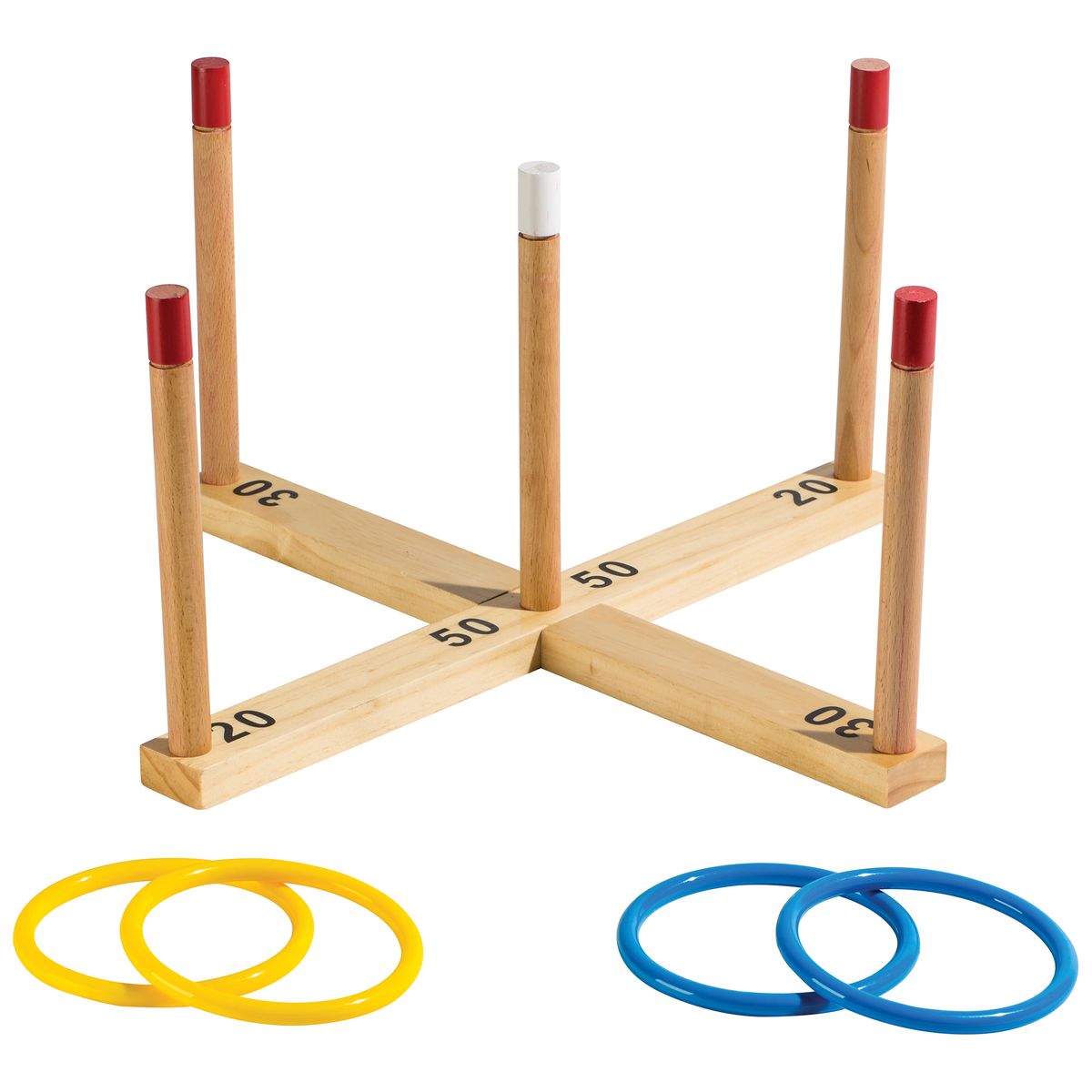 [送料無料] Franklin Sports 木製輪投げ [楽天海外通販] | Franklin Sports Wooden Ring Toss