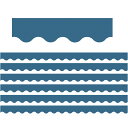 送料無料 Teacher Created Resources スレートブルー スカラップボーダートリム 35フィート 6パック 楽天海外通販 Teacher Created Resources Slate Blue Scalloped Border Trim, 35 Feet, 6 Packs