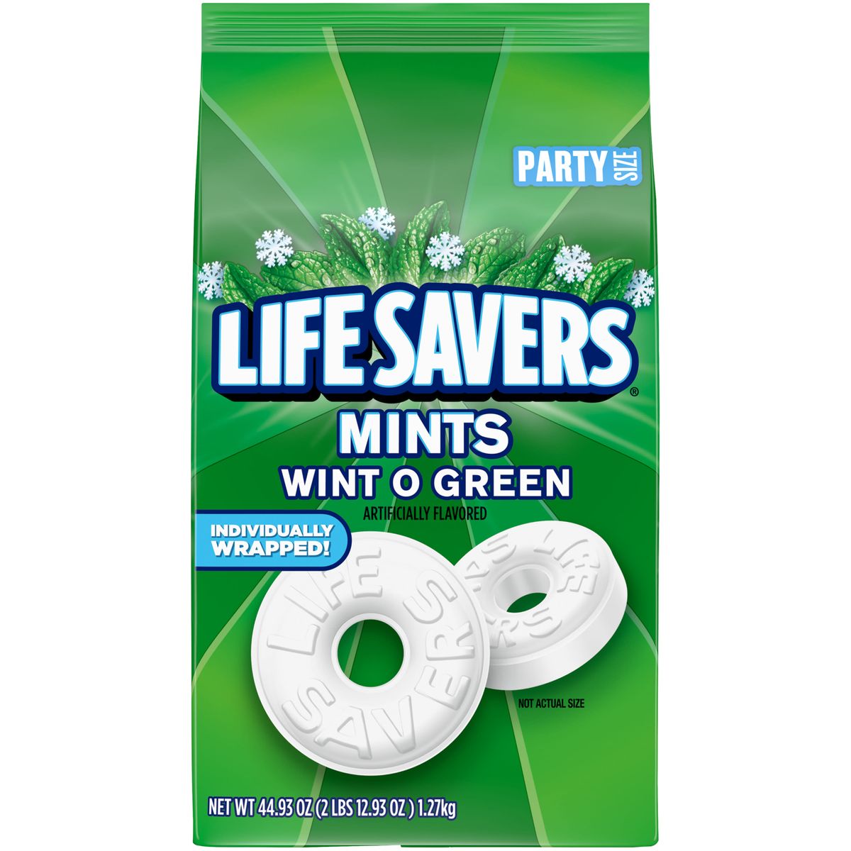 楽天Walmart 楽天市場店[RDY] [送料無料] Life Savers Wint-O-Green Breath Mint ハードキャンディー パーティーサイズ - 44.93オンス袋 [楽天海外通販] | Life Savers Wint-O-Green Breath Mint Hard Candy, Party Size - 44.93 oz Bag
