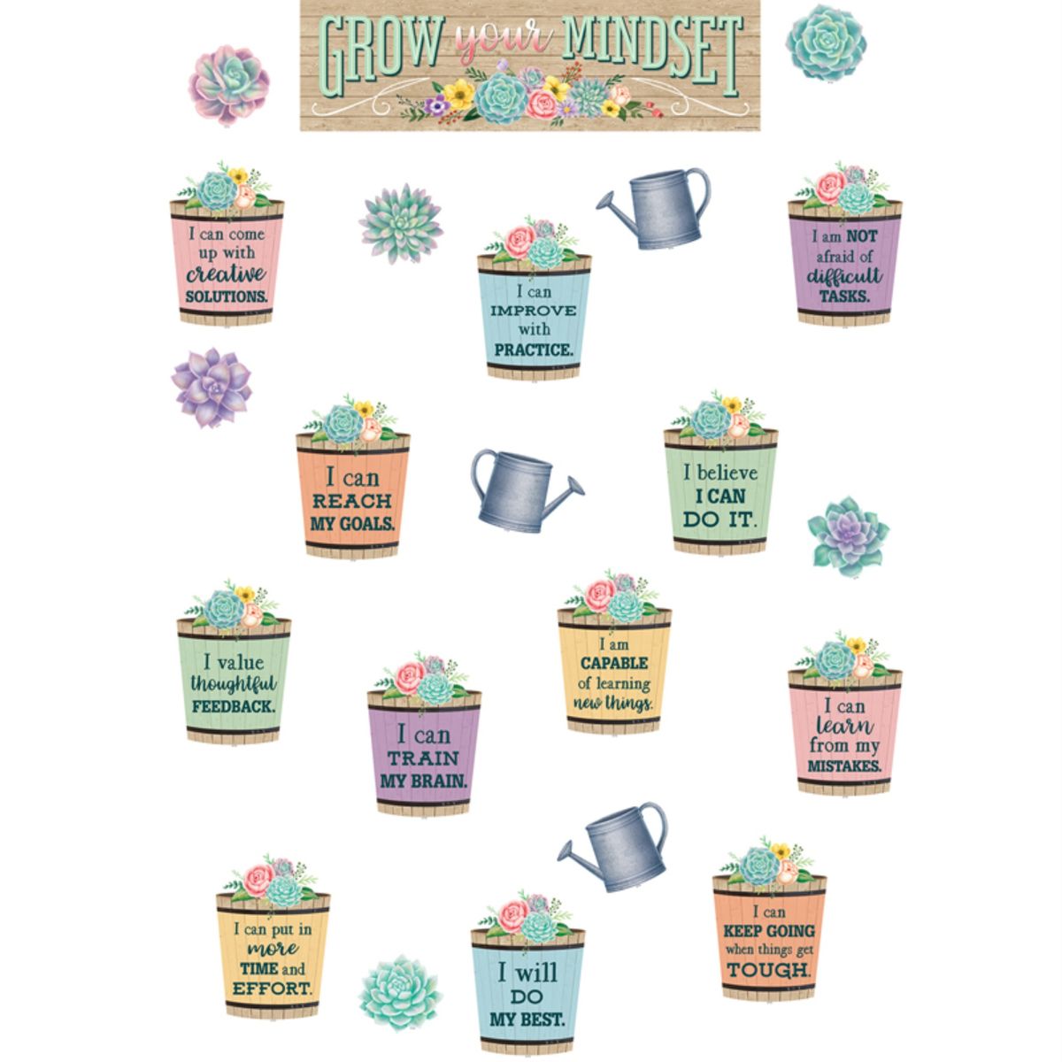 楽天Walmart 楽天市場店[RDY] [送料無料] Rustic Bloom Grow Your Mindset ミニ掲示板 [楽天海外通販] | Rustic Bloom Grow Your Mindset Mini Bulletin Board