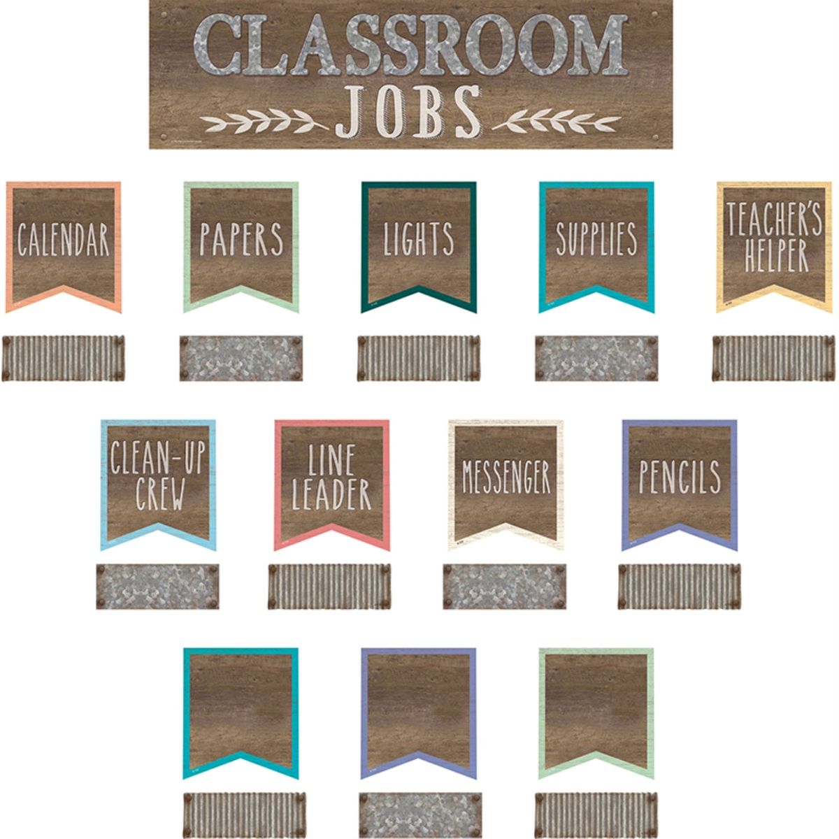 楽天Walmart 楽天市場店[RDY] [送料無料] Home Sweet Classroom 教室の仕事 ミニ掲示板セット [楽天海外通販] | Home Sweet Classroom Classroom Jobs Mini Bulletin Board Set
