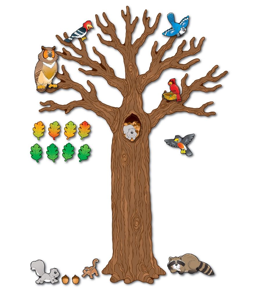 楽天Walmart 楽天市場店[RDY] [送料無料] Big Tree with Animals 掲示板セット [楽天海外通販] | Big Tree with Animals Bulletin Board Set