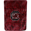 [] NCAA South Carolina Gamecocks Raschel Throw Blanket 63