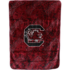 [送料無料] NCAA South Carolina Gamecocks Raschel Throw Blanket 63