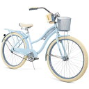 [送料無料] Huffy Nel Lusso Classic Cruiser Bike（パーフェクトフィットフレーム）、女性用、ライトブルー、26インチ [楽天海外通販] | Huffy, Nel Lusso Classic Cruiser Bike with Perfect Fit Frame, Women's, Light Blue, 26 Inch