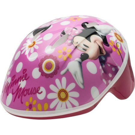 RDY 送料無料 Bell Disney ミニーマウス自転車用ヘルメット ピンクフラワー トドラー3 48-52cm 楽天海外通販 Bell Disney Minnie Mouse Bike Helmet, Pink Flowers, Toddler 3 48-52cm
