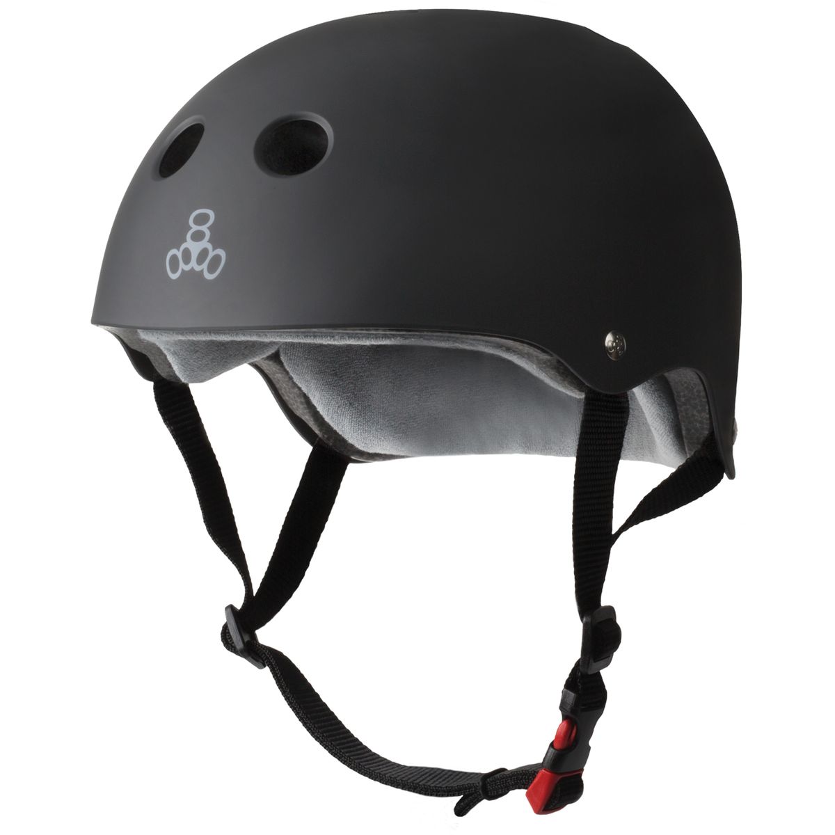 [RDY] [送料無料] トリプルエイト THE 公認スウェットヘルメット スケートボード BMX ローラースケート用 ブラックラバー L/X-Large [楽天海外通販] | Triple Eight THE Certified Sweatsaver Helmet for Skateboa