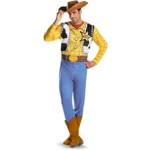 [送料無料] メンズ プラス ウッディ トイ ストーリー ハロウィン コスプレ コスチューム 大人 衣装 [楽天海外通販] | Men's Plus Woody Toy Story Costume