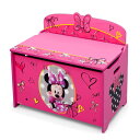RDY 送料無料 Disney Minnie Mouse Deluxe Wood Toy Box by Delta Children 23.5 in. L x 14.5 in. W x 21.5 in. H 楽天海外通販 Disney Minnie Mouse Deluxe Wood Toy Box by Delta Children 23.5 in. L x 14.5 in. W x 21.5 in. H